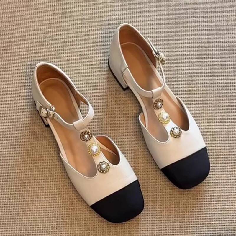 Womens Heels - Women Square Toe Heeled Sandals Summer