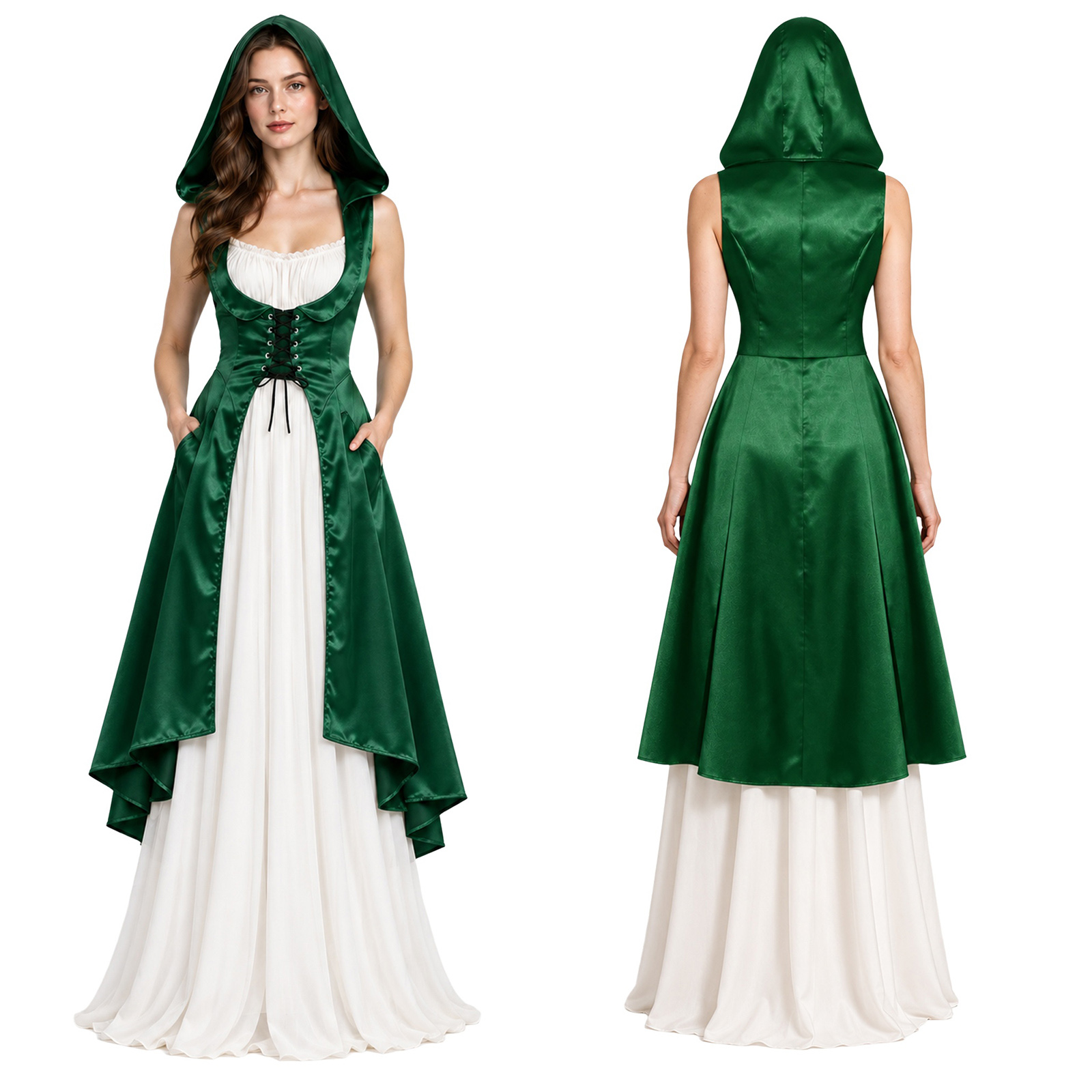 Women Medieval Renaissance Vic - đánh giá và giá Lace Dress